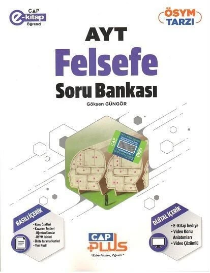 Çap Yayınları AYT Felsefe Plus Soru Bankası ürün görseli 1