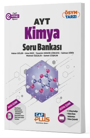 Çap Yayınları AYT Kimya Plus Soru Bankası ürün görseli 1