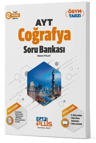 Çap Yayınları AYT Coğrafya Plus Soru Bankası ürün görseli 1