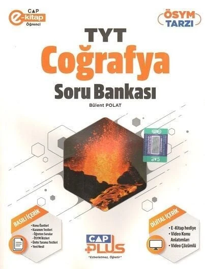 Çap Yayınları TYT Coğrafya Plus Soru Bankası ürün görseli 1