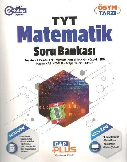 Çap Yayınları TYT Matematik Soru Bankası ürün görseli 1