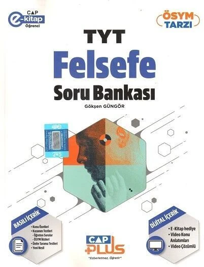 Çap Yayınları TYT Felsefe Soru Bankası ürün görseli 1