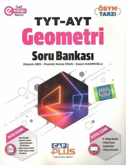 Çap Yayınları TYT AYT Geometri Plus Soru Bankası ürün görseli 1
