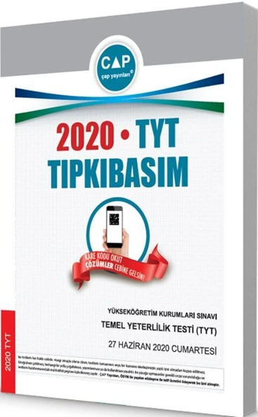 Çap Yayınları TYT 2020 Tıpkı Basım - Resim 2
