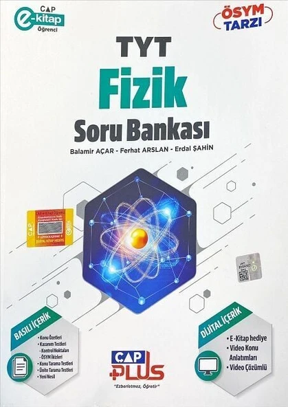 Çap Yayınları TYT Fizik Plus Soru Bankası ürün görseli 1