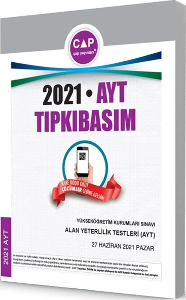 Çap Yayınları 2021 AYT Tıpkı Basım - Resim 2