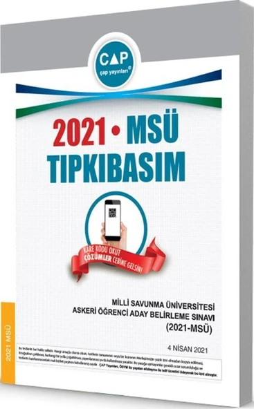 Çap Yayınları 2021 MSÜ Tıpkı Basım - Resim 2