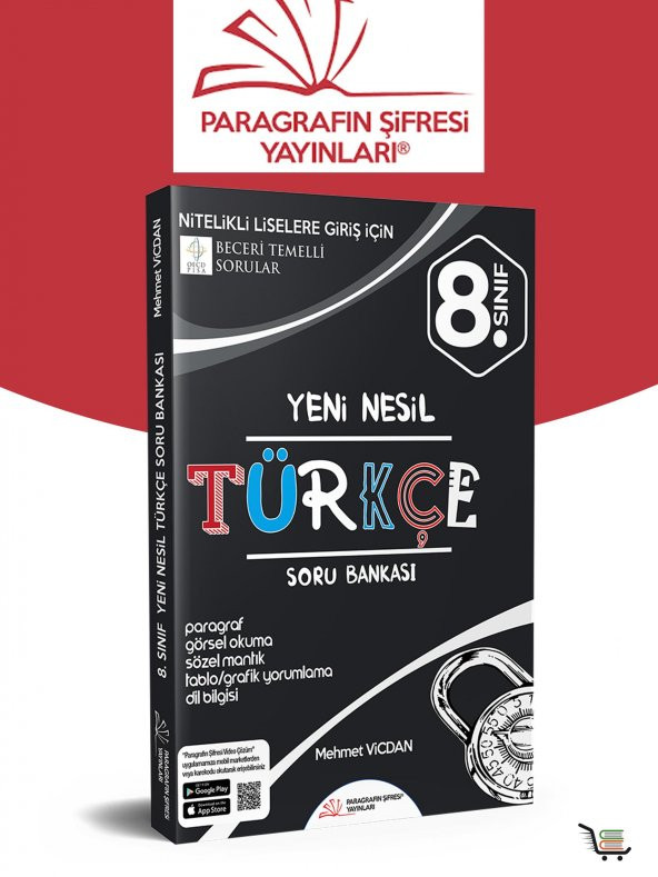Paragrafın Şifresi 8. Sınıf Yeni Nesil Türkçe Soru Bankası ürün görseli 1