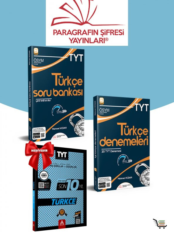 Türkçe Soru Bankası Deneme Seti Çıkmış Sorular Hediyeli ürün görseli 1