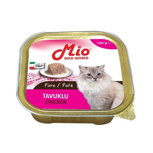 Mio Tavuklu Püre Konserve Kedi Maması 100 gr ürün görseli 1