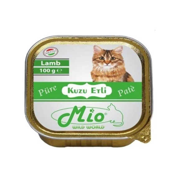 Mio Kuzu Etli Kedi Konservesi Püre 100 gr ürün görseli 1