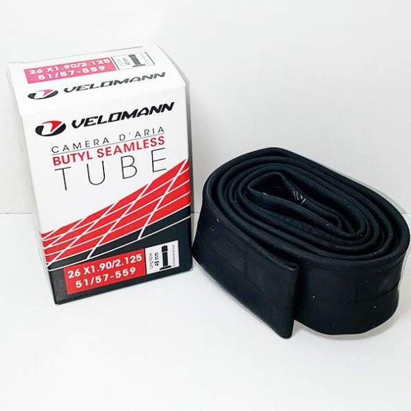 Velomann 26x1.90/2.125 AV 48 MM (Kalın Valf) İç Lastik ürün görseli 1