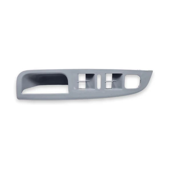 VW Golf 5 2004-2008 Sol Ön Kapı Cam Düğme Çerçevesi Gri 1K4868049C ürün görseli 1