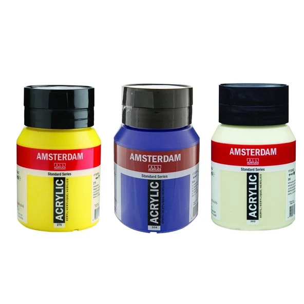 AMSTERDAM AKRİLİK 500 ML 3LÜ SET ürün görseli 1