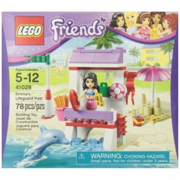 LEGO Friends 41028 Emma's Lifeguard Post ürün görseli 1