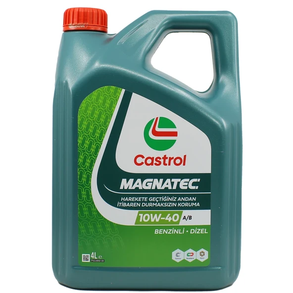 CASTROL Magnatec 10W-40 A/B 4 Litre - Benzinli ve Dize Araçlar - Yeni Ambalaj ürün görseli 1