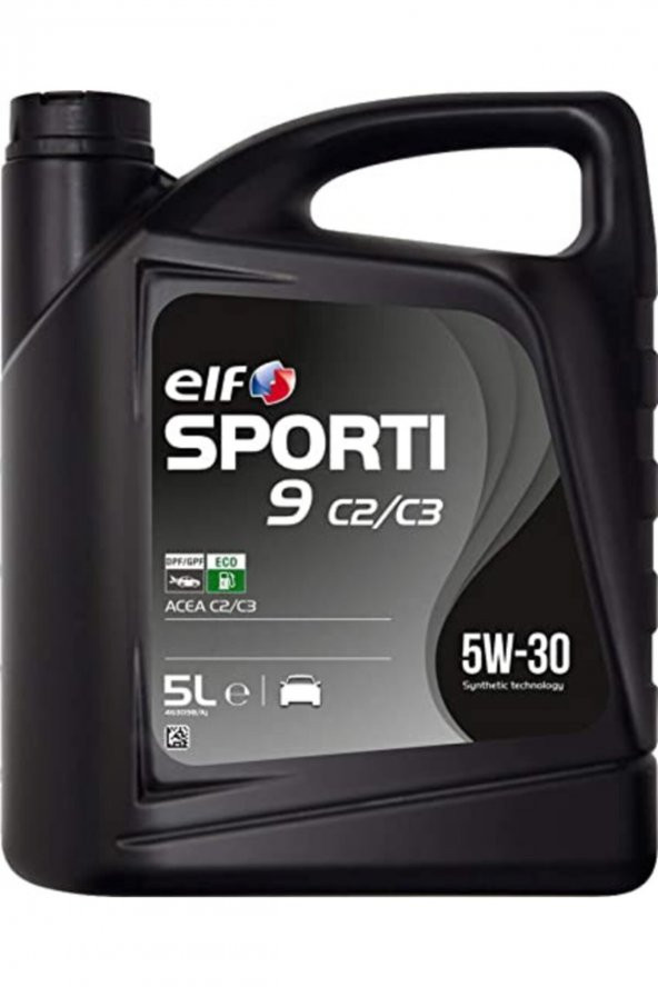 ELF Sportı 9 C2-C3 5w-30 DPF Motor Yağı 5 Litre ürün görseli 1