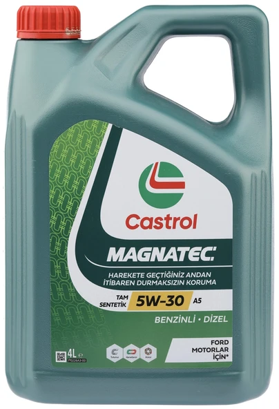 Castrol Magnatec A5 5W-30 Motor Yağı 4 Litre - Ford Motorlar İçin ürün görseli 1