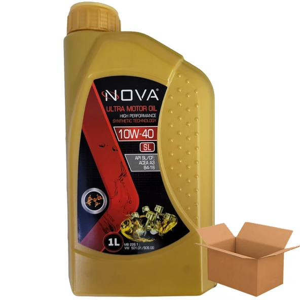 Nova 10W-40 Motor Yağı 16 X 1 Litre (1 Koli) ürün görseli 1