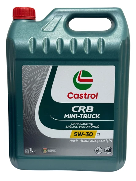 CASTROL Crb Mini Truck 5W-30 C2 Motor Yağı  7 Litre ürün görseli 1