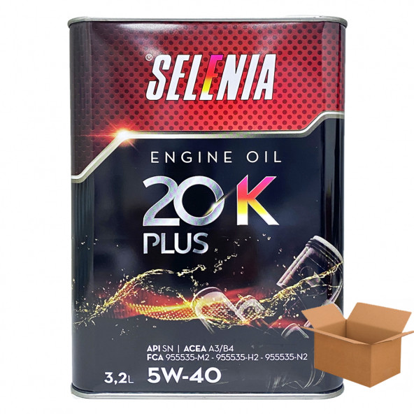 Petronas Selenıa 20K Plus Fıat Orjınal Motor Yağı 5w-40 3.2 Litre x 6 adet ürün görseli 1