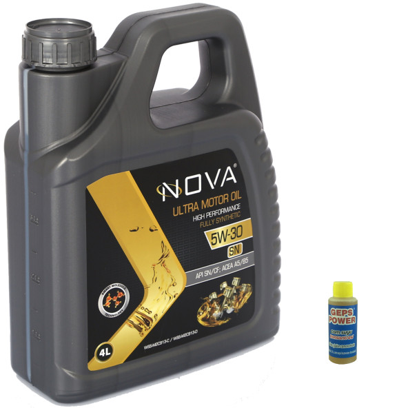 Nova Sn 5W-30 4 Litre Motor Yağı Benzin, Lpg, Dizel + Cam Sabunu ürün görseli 1