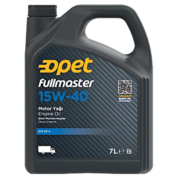 Opet Fullmaster 15W-40 Dizel Motor Yağı 7 Litre Üretim Tarihi: 2025 ürün görseli 1