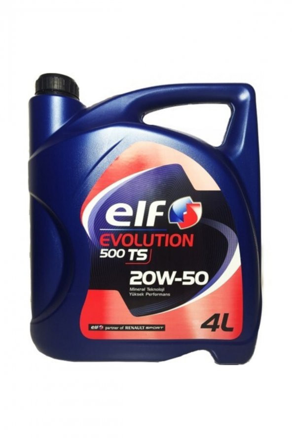 Elf Evolution 500 Ts 20W-50 4 Litre Motor Yağı ürün görseli 1