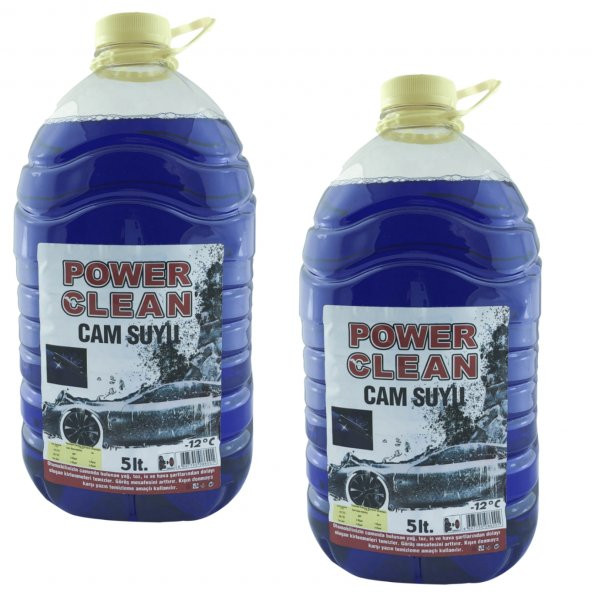 GepsPower -12 Derece Antifrizli Oto Cam Suyu 5 Litre (2 ADET) ürün görseli 1