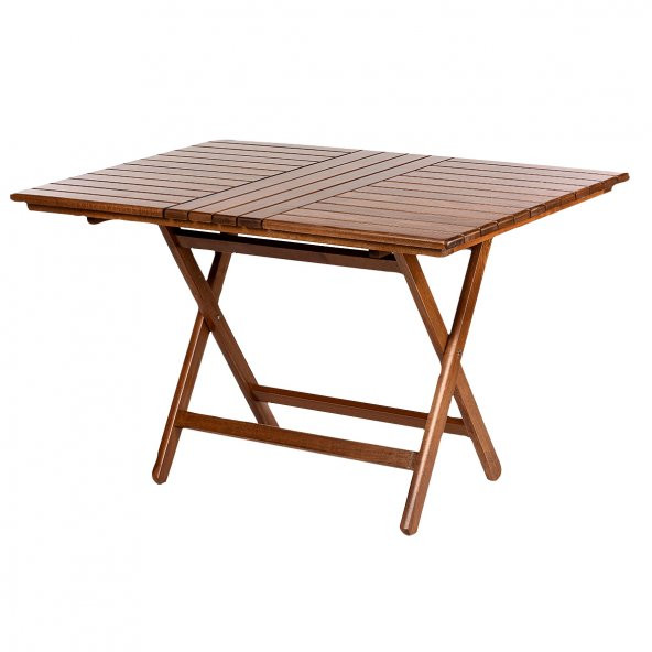 Atina 70x120 Katlanır Ahşap Bahçe Balkon Mutfak Masası ürün görseli 1