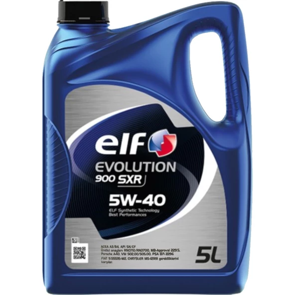 Elf Evolution 900 SXR 5W-40 Motor Yağı 5 Litre ürün görseli 1