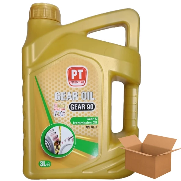 Petro Time 90 Numara Asansör ve Şanzıman Dişli Yağı 6 x 3 Litre (1 Koli) ürün görseli 1