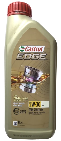 Castrol EDGE 5W-30 LL Tam Sentetik DPF Motor Yağı 12 X 1 Litre (1 Koli) ürün görseli 1