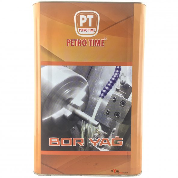 Petro Time Bor Yağı - Metal İşleme Sıvısı - Yağlayıcı ve Soğutucu 15 Litre Teneke ürün görseli 1