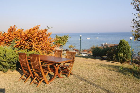 Katlanabilir Ahşap Sandalye - Sevt - Resim 3