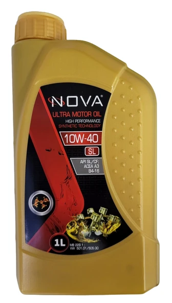 Nova 10W-40 Motor Yağı 1 Litre - Benzinli, Lpgli ve Dizel Araç ürün görseli 1