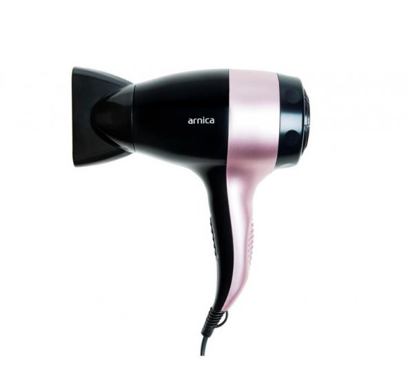 Arnica Alize Mini Saç Kurutma Makinesi Siyah Rose KB41220 ürün görseli 1