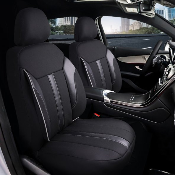 Z&C MAXTECH Hyundai Getz Deri Detaylı Özel Tasarım Oto Koltuk Kılıfı Seti CLASSY ürün görseli 1