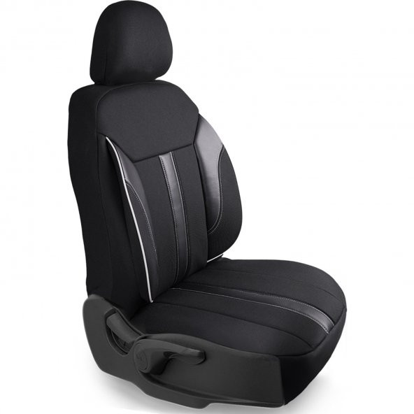 Z&C MAXTECH KİA Cerato Yeni Deri Detaylı Özel Tasarım Oto Koltuk Kılıfı Seti CLASSY ürün görseli 1