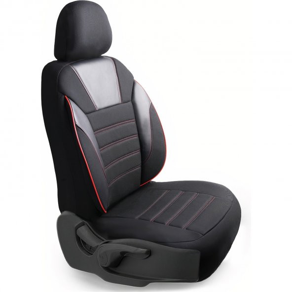Z&C MAXTECH Kia Cerato Eski Kasa Deri Detaylı Özel Tasarım Oto Koltuk Kılıfı Seti SİMPLE ürün görseli 1