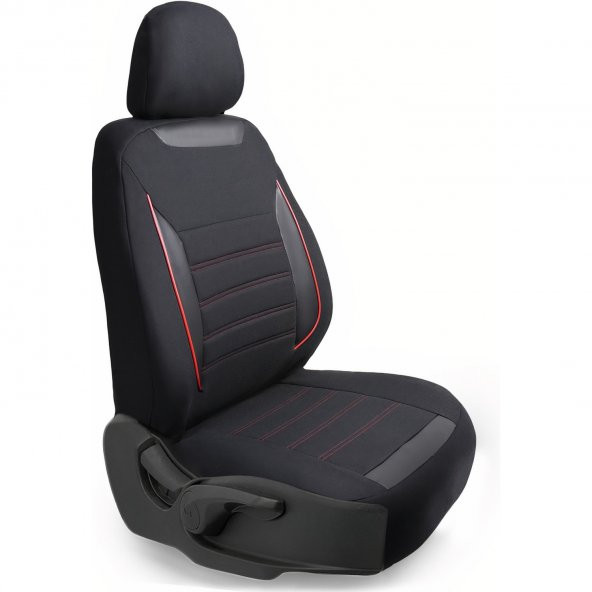 Z&C MAXTECH Hyundai İ10 Deri Detaylı Özel Tasarım Oto Koltuk Kılıfı Seti SMART K ürün görseli 1