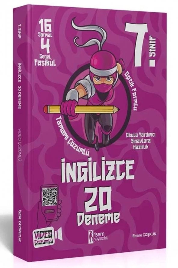7.sınıf Ingilizce 20 Deneme ürün görseli 1
