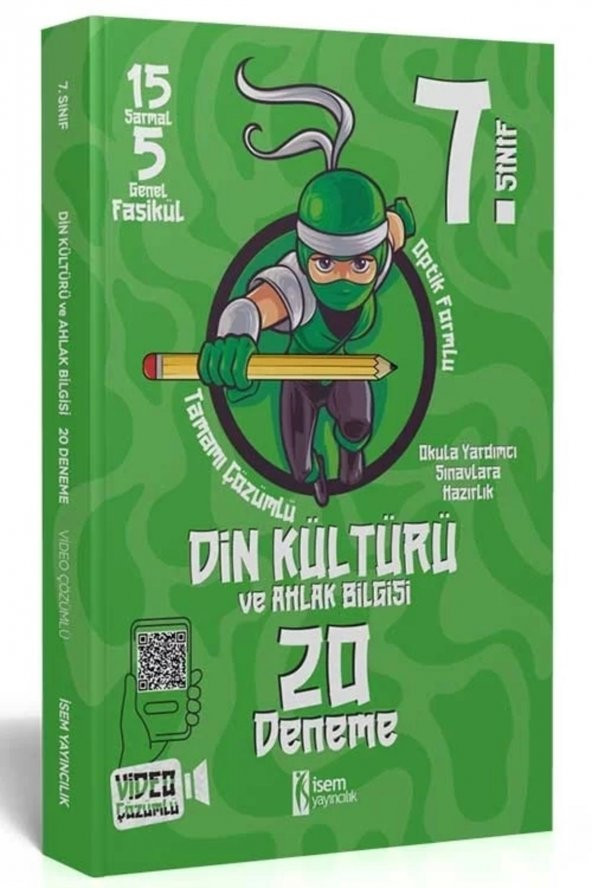 7.sınıf Din Kültürü 20 Deneme ürün görseli 1