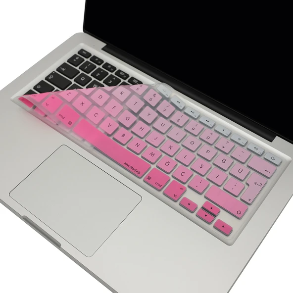 Macbook Air Pro Klavye Koruyucu (Türkçe Q) Gradient (Eski USB’li Model 2008/2017 yılı) ile Uyumlu ürün görseli 1
