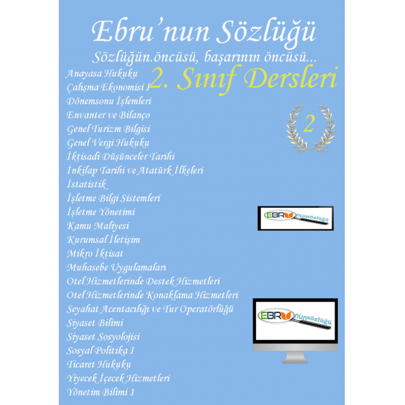 AÖF-İİBF-Ebrunun Sözlüğü-2. Sınıf Dersleri E- Sözlük ürün görseli 1