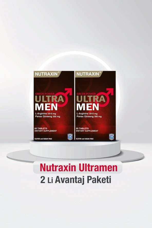 Nutraxin Ultramen 60 Tablet x 2 Adet - Resim 3
