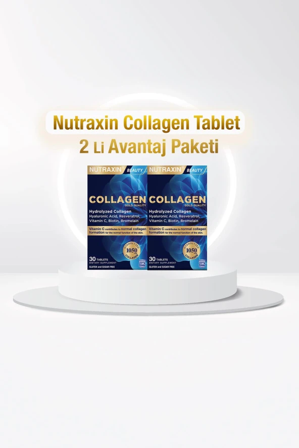 Nutraxin Collagen 30 Tablet x 2 Adet ürün görseli 1