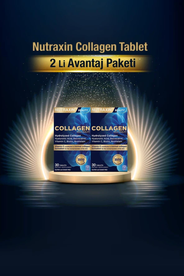 Nutraxin Collagen 30 Tablet x 2 Adet - Resim 5