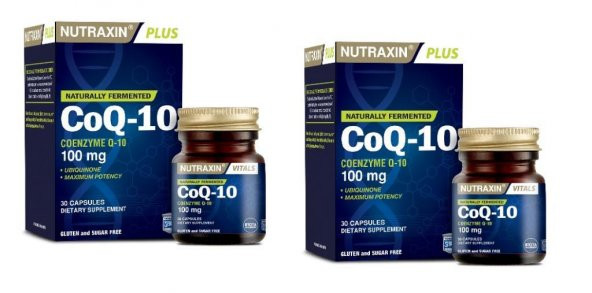 Nutraxin CoQ-10 100 mg 30 Softgel x 2 Adet ürün görseli 1