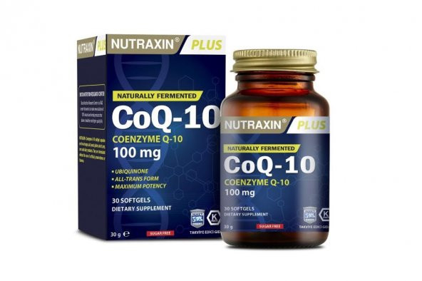 Nutraxin CoQ-10 100 mg 30 Softgel - Resim 2